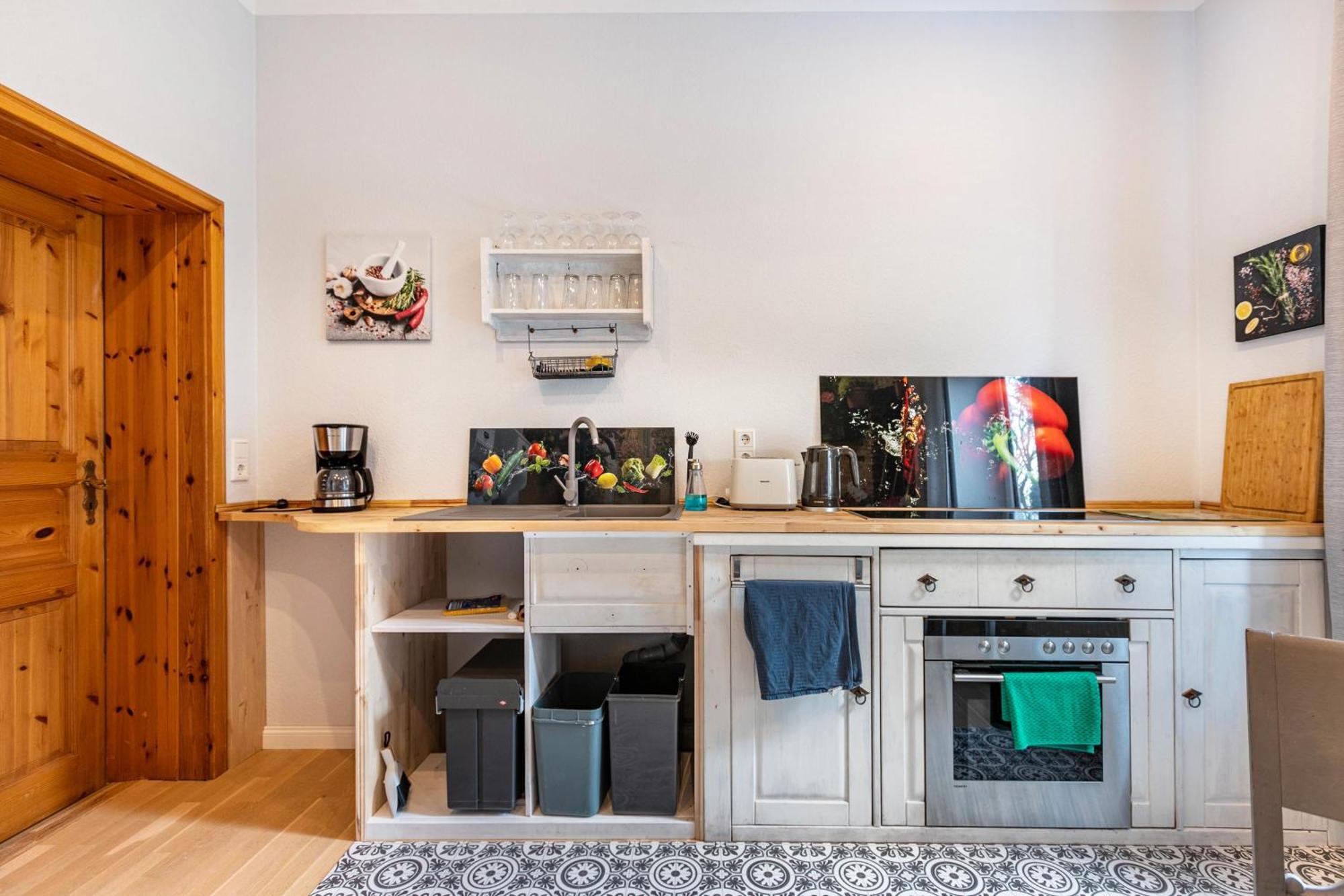 Blauquarz Und Rauchquarz Apartment Reußenköge Bagian luar foto