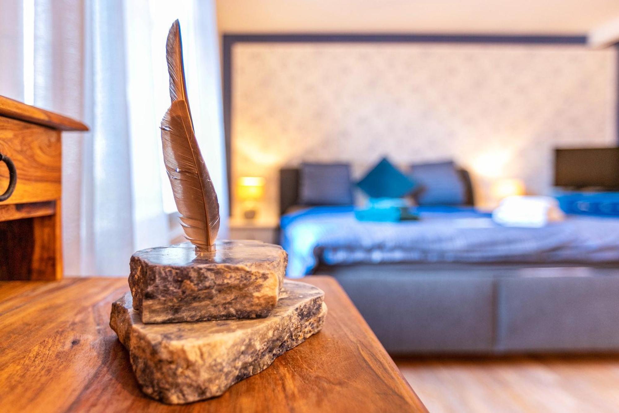 Blauquarz Und Rauchquarz Apartment Reußenköge Bagian luar foto