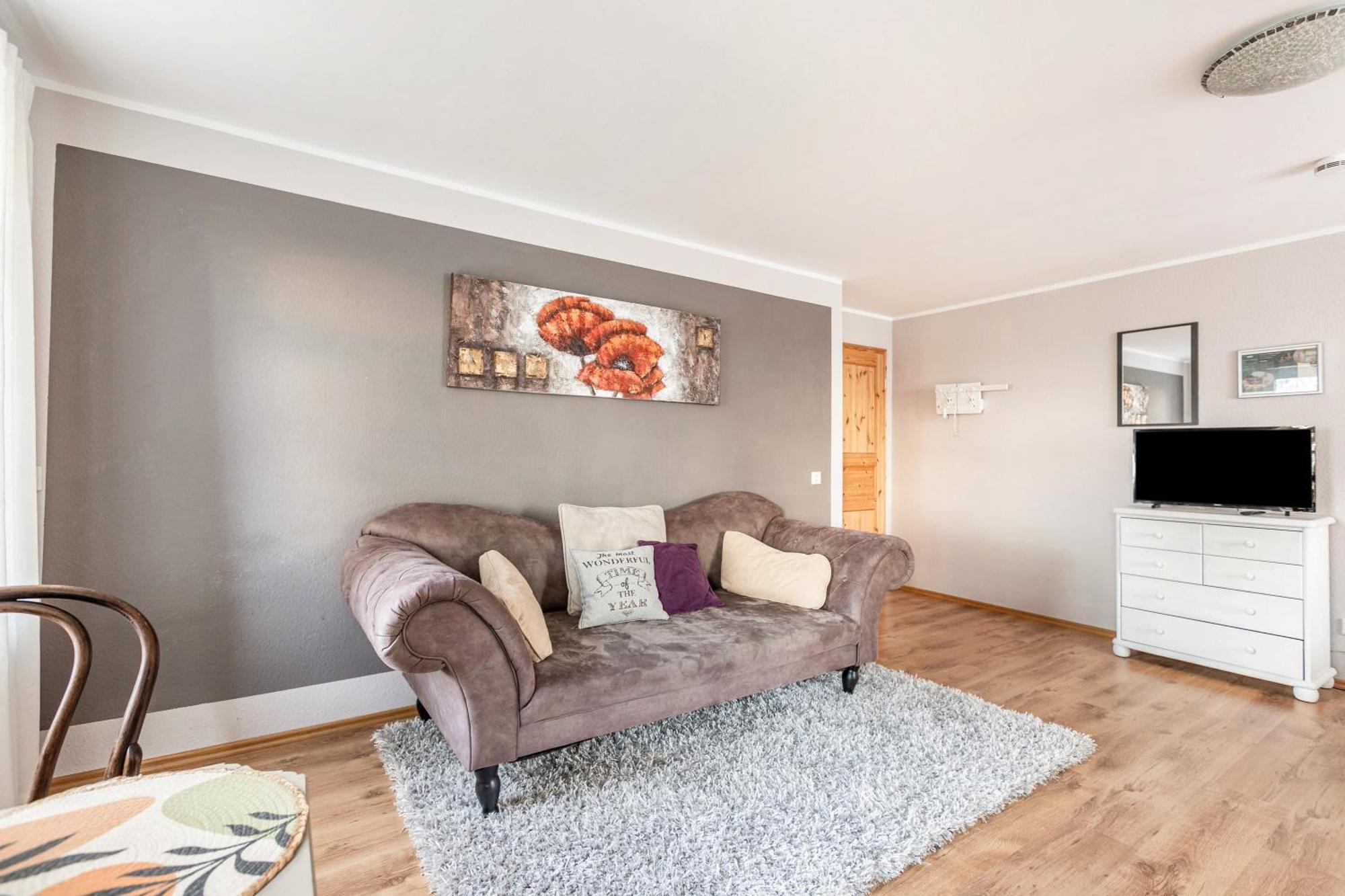 Blauquarz Und Rauchquarz Apartment Reußenköge Bagian luar foto